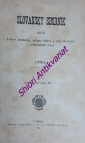 SLOVANSKÝ SBORNÍK stati z oboru národopisu, kulturní historie a dějin literárního i společenského života - Ročník II