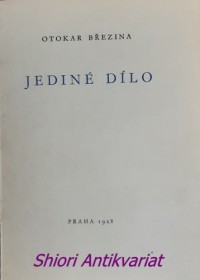 JEDINÉ DÍLO - Essey z roku 1904