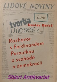 ROZHOVOR S FERDINANDEM PEROUTKOU o svobodě a demokracii