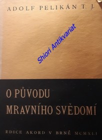 O PŮVODU MRAVNÍHO SVĚDOMÍ