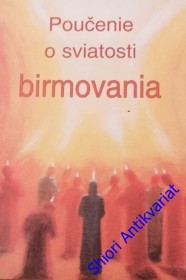 POUČENIE O SVIATOSTI BIRMOVANIA