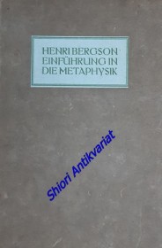 Einführung in die Metaphysik