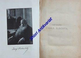 ČESKÁ ŠLECHTA - Výklady časové i historické