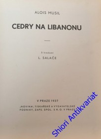 CEDRY NA LIBANONU