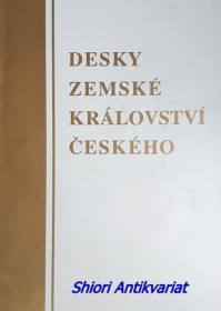 DESKY ZEMSKÉ KRÁLOVSTVÍ ČESKÉHO