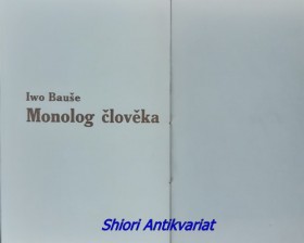 MONOLOG ČLOVĚKA