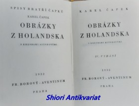 OBRÁZKY Z HOLANDSKA s kresbami autorovými