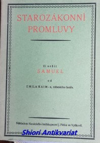 STAROZÁKONNÍ PROMLUVY - II. sešit SAMUEL