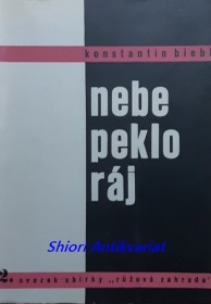 NEBE PEKLO RÁJ - Básně z let 1929 – 1930