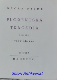 FLORENTSKÁ TRAGÉDIA