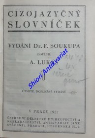 CIZOJAZYČNÝ SLOVNÍČEK