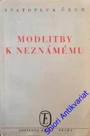 MODLITBY K NEZNÁMÉMU