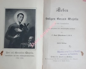 Leben des Seligen Gerard Majella