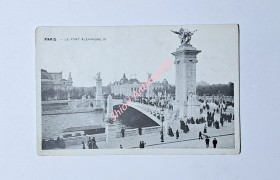 PARIS - LE PONT ALEXANDRE III