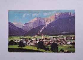 Saalfelden gegen die Leoganger Steinberge ( Salzburg )