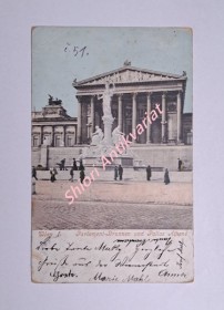 WIEN I. Parlament-Brunnen und Pallas Athene, DA