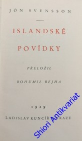 ISLANDSKÉ POVÍDKY