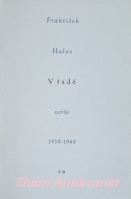 V ŘADĚ - verše 1938 - 1948