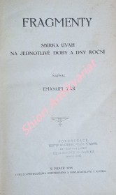 FRAGMENTY I. - Sbírka úvah na jednotlivé doby a dny roční