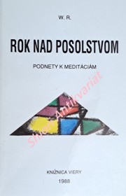 ROK NAD POSOLSTVOM - Podnety k meditáciám