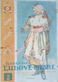 SLOVENSKÉ LUDOVÉ PIESNE - Sväzok II