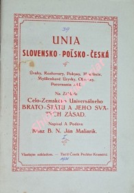 UNIA SLOVENSKO - POLSKO - ČESKÁ