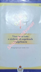 VIEROUČNÁ NÓTA O NIEKTORÝCH ASPEKTOCH EVANJELIZÁCIE