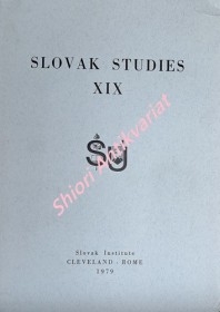 SLOVAK STUDIES XIX / MISCELLANEA 4 /