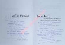 JOZEF FELIX AKO LITERÁRNA OSOBNOSŤ ( kritik, prekladatel, divadelník, vedec )