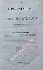 COMMENTARIUS IN EVANGELIUM SANCTI JOANNIS