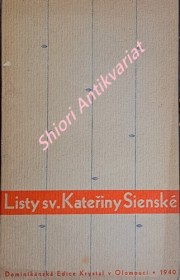 LISTY SVATÉ KATEŘINY SIENSKÉ