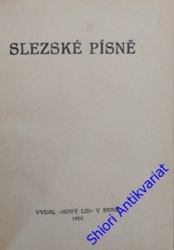 SLEZSKÉ PÍSNĚ