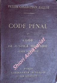 CODE PÉNAL - CODE DE PROCÉDURE CIVILE