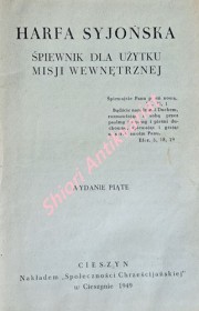 HARFA SYJONSKA - Śpiewnik dla użytku misji wewnętrznej