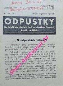 ODPUSTKY - Nejlehčí prostředek, jímž se zbavíme časných trestů za hříchy