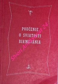 POUČENIE O SVIATOSTI BIRMOVANIA