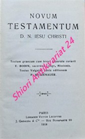 NOVUM TESTAMENTUM D. N. IESU CHRISTI