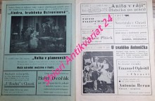 CHRÁST U CHRUDIMĚ - Program zvukových filmů pro podzim 1934