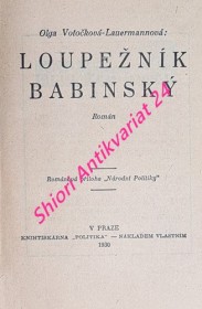 LOUPEŽNÍK BABINSKÝ