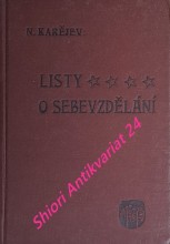 LISTY STUDUJÍCÍ MLÁDEŽI O SEBEVZDĚLÁNÍ