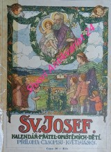 SV. JOSEF - KALENDÁŘ PŘÁTEL OPUŠTĚNÝCH DÍTEK NA ROK 1947