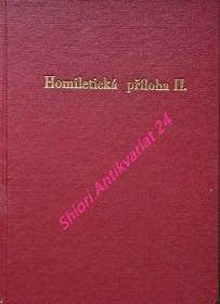 HOMILETICKÁ PŘÍLOHA DUCHOVNÍHO PASTÝŘE - Ročník I-II ( nekompletní )