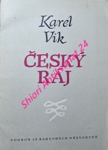 ČESKÝ RÁJ - Soubor 32 tří až sedmibarevných dřevorytů