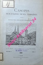 ČASOPIS MORAVSKÉHO MUSEA ZEMSKÉHO - Ročník X. - číslo 2