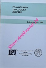 PRAVOSLÁVNY TEOLOGICKÝ ZBORNÍK - Zväzok XXI (6) - 1998