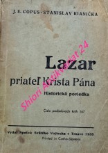 LAZAR, PRIATEL KRISTA PÁNA - Historická poviedka