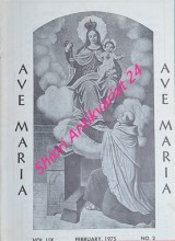 AVE MARIA - Náboženský mesačník v záujme viery katolíckeho slovenského ludu - Ročník LIX - LX - LXI ( Konvolut )