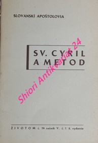 SLOVANSKÍ APOŠTOLOVIA SV. CYRIL A METOD