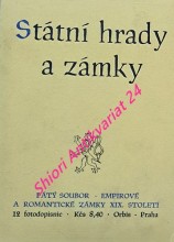 STÁTNÍ HRADY A ZÁMKY - Soubor 5 - EMPIROVÉ A ROMANTICKÉ ZÁMKY XIX. STOLETÍ  - 12 Fotodopisnic