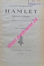 HAMLET KRÁLEVIC DÁNSKÝ - Tragedie o pěti jednáních